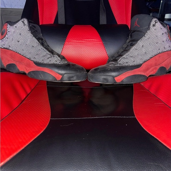Jordan Bred 13s (Black and Red) used worn a lot Size 13. - Picture 1 of 1